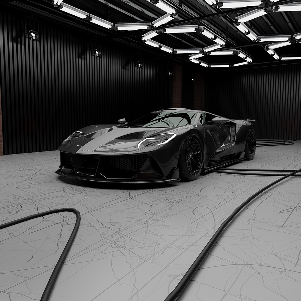 Ford-GT-black-showroom